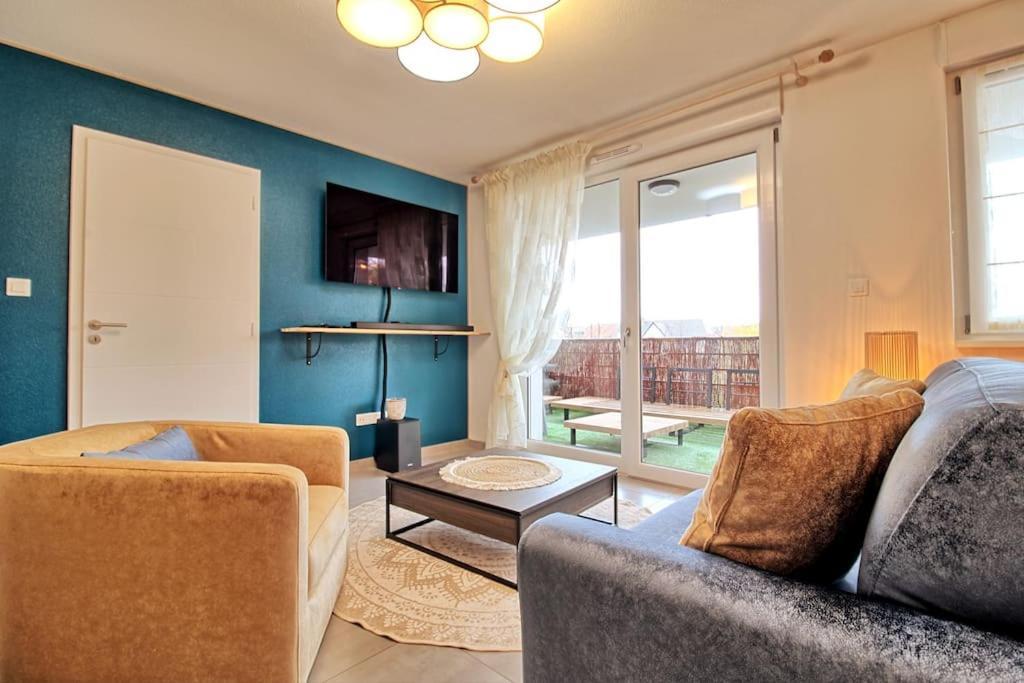 Appartement - Note Boisee - Terrasse & Parking Selestat Ngoại thất bức ảnh